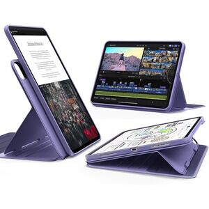 ESR‎ Shift Case iPad Pro 13 M5 M4 2025 2024 Purple Magnetic 9-Angle Stand